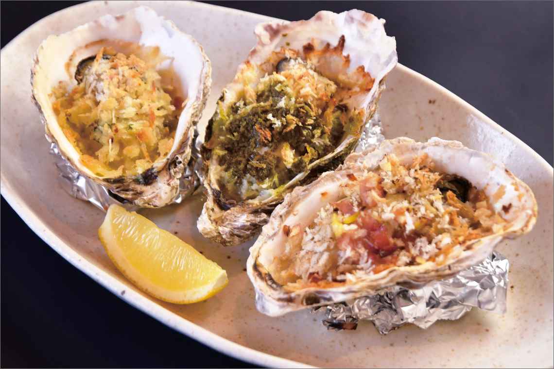 かき3種オーブン焼き