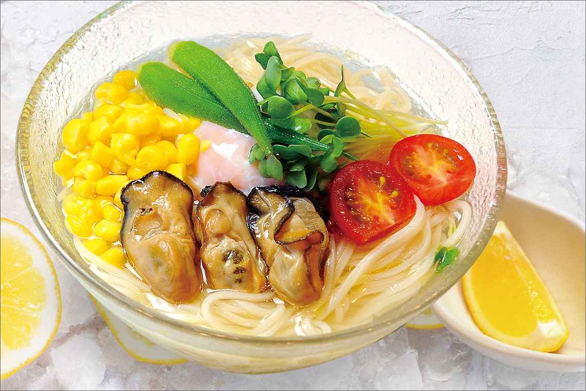 広島レモンのさっぱり冷麺