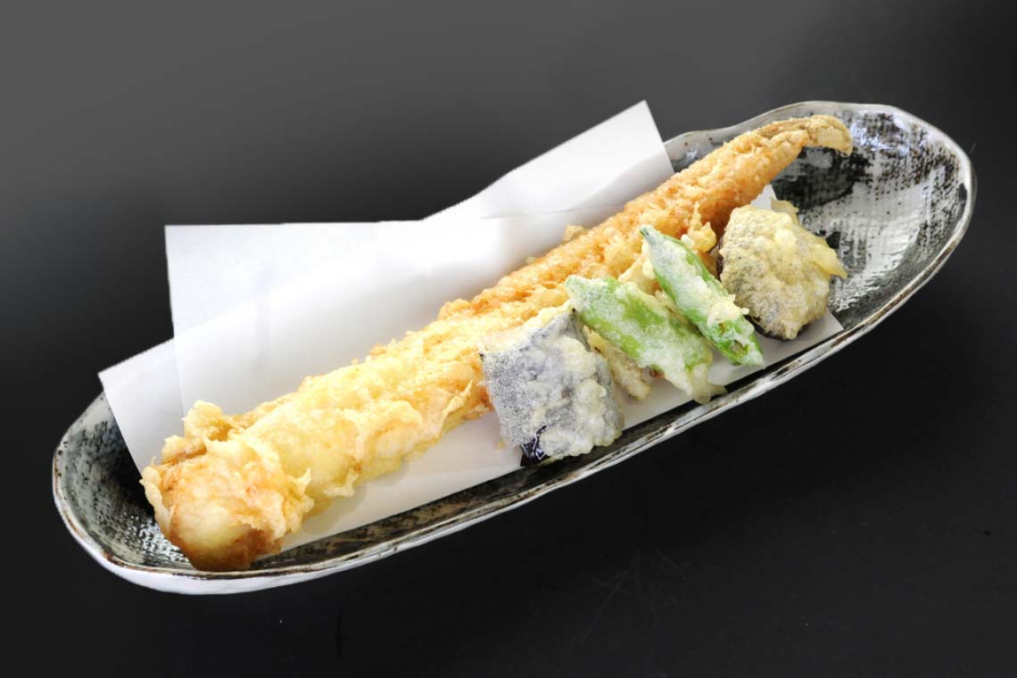 穴子の一本揚げ