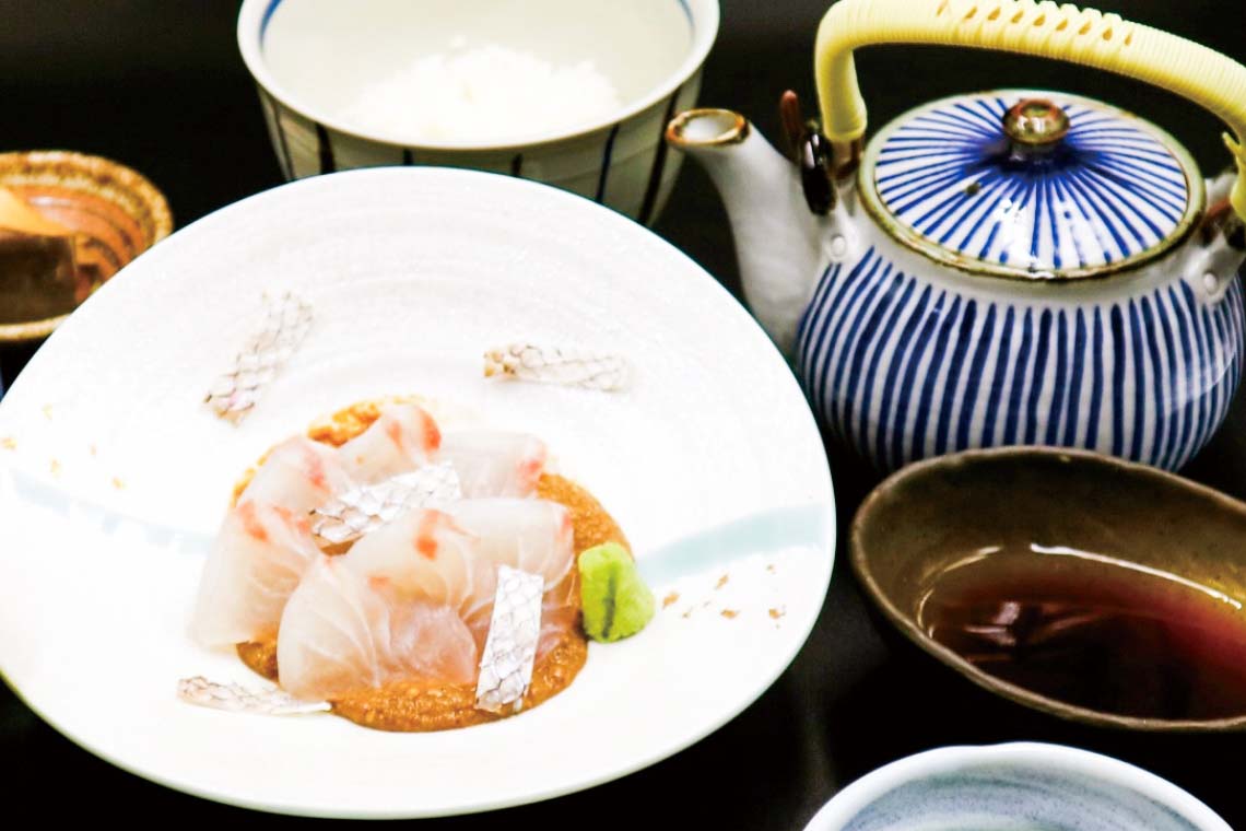 天然鯛茶漬け