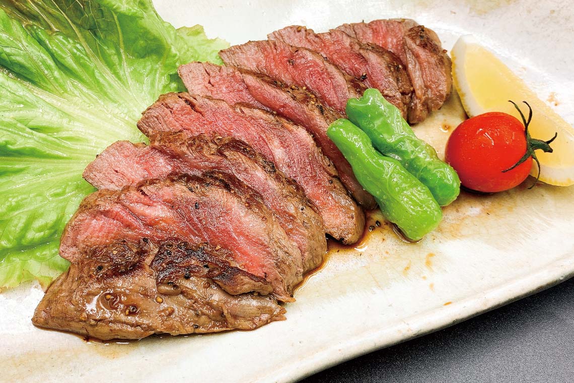 峠下牛ヒレステーキ