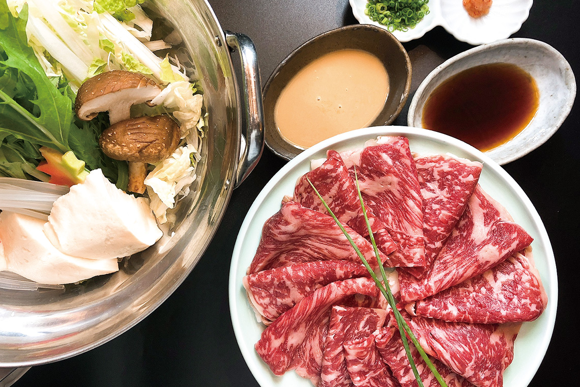 峠下牛のしゃぶしゃぶ（1人前）