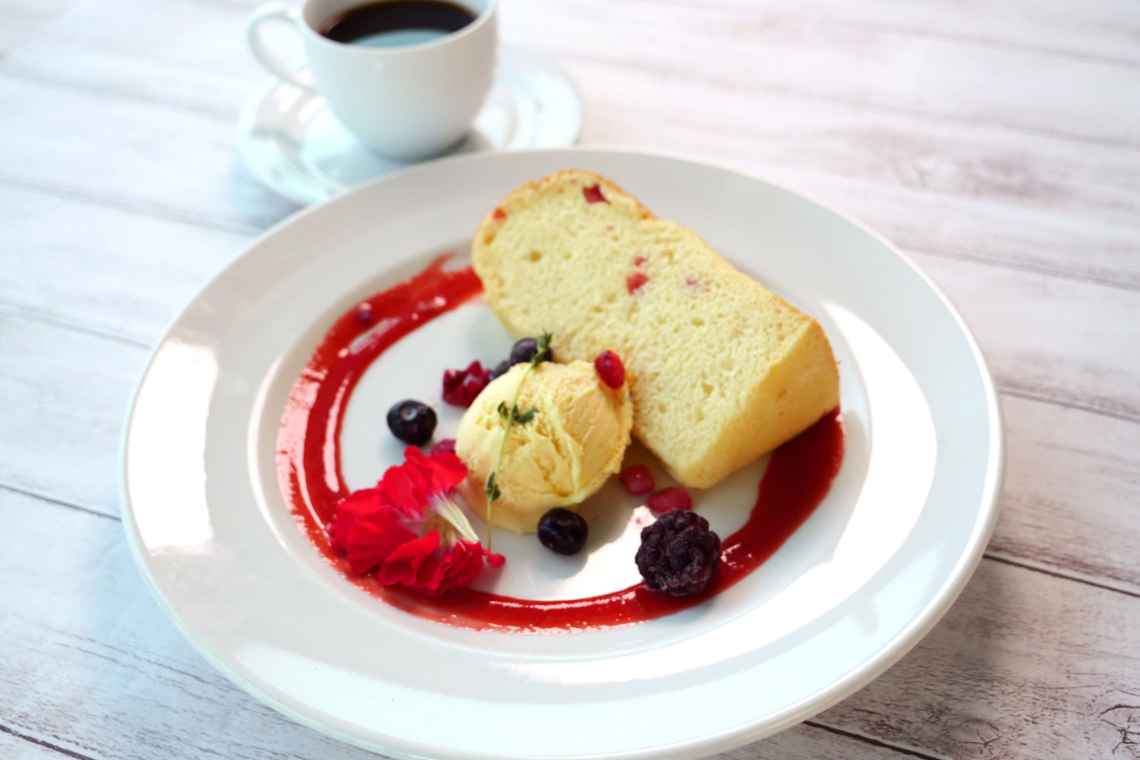 選べるシフォンケーキセット(いちごorチョコレート)　