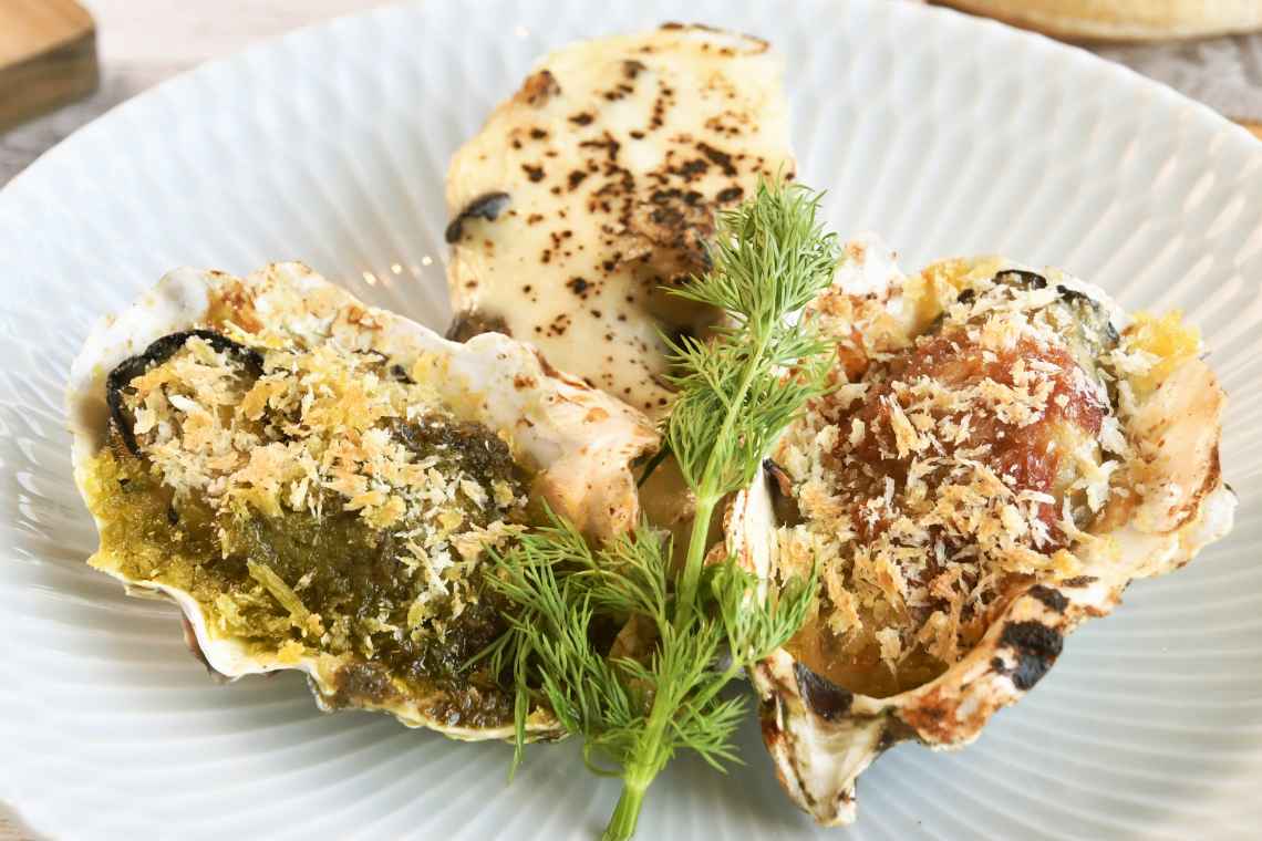 かき3種オーブン焼き