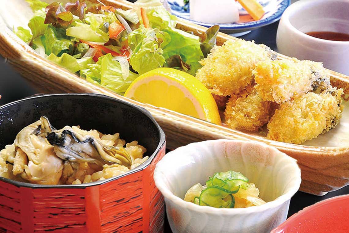【ランチタイム限定】かきフライ御膳
