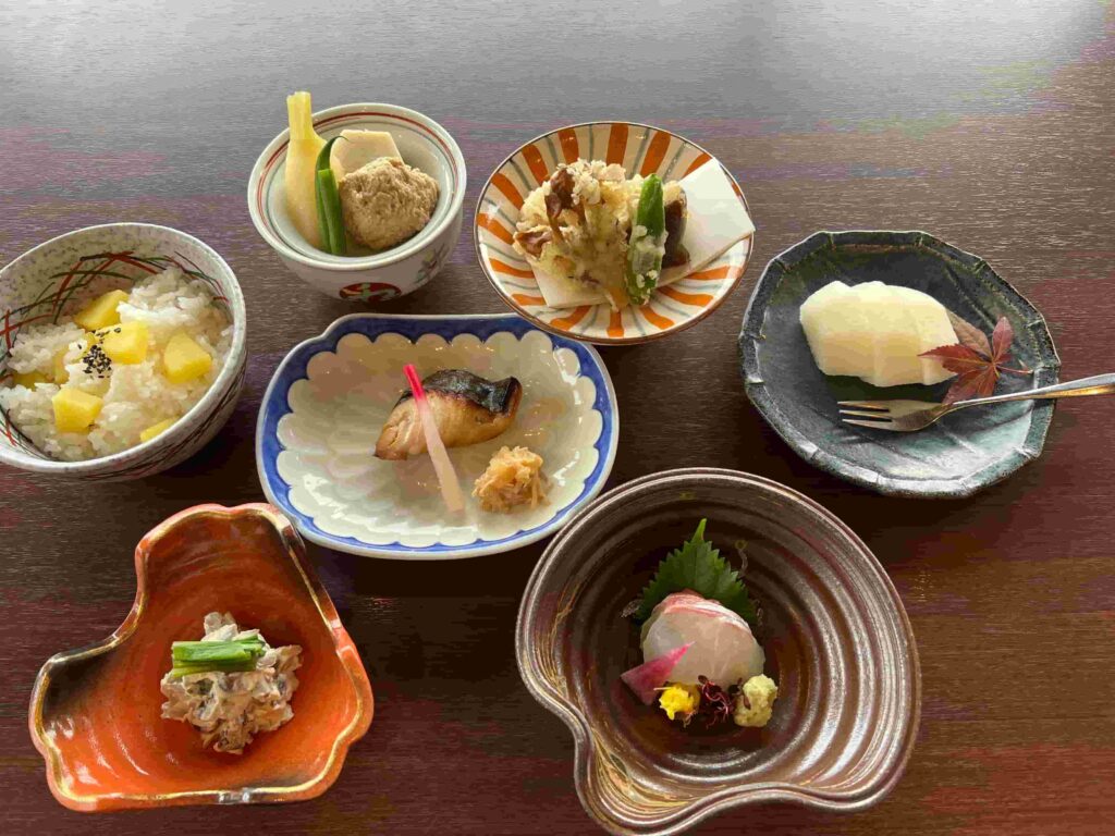 神無月の季節のランチコース