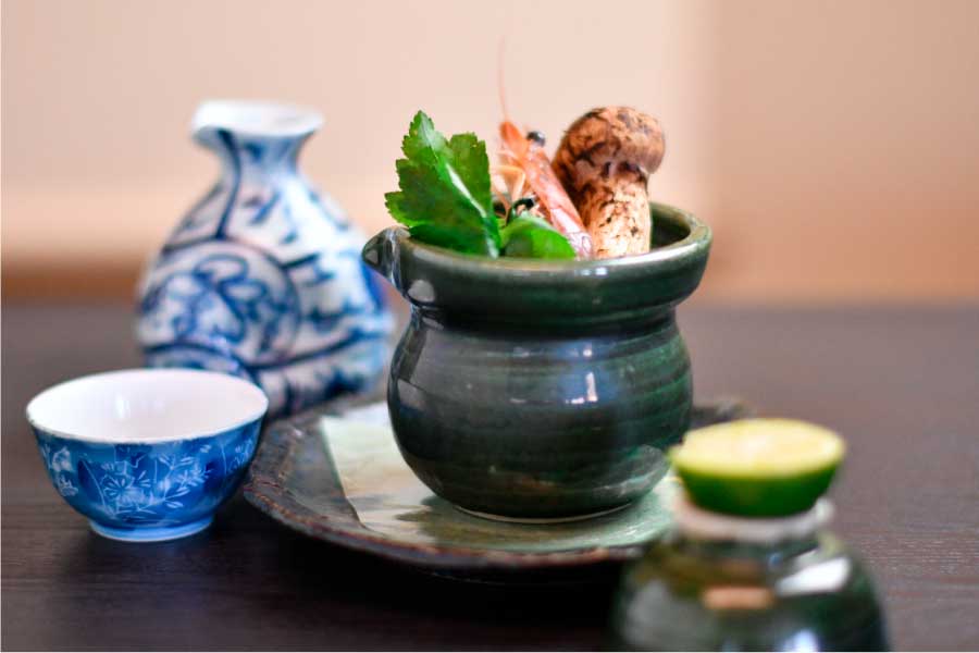 松茸土瓶蒸し