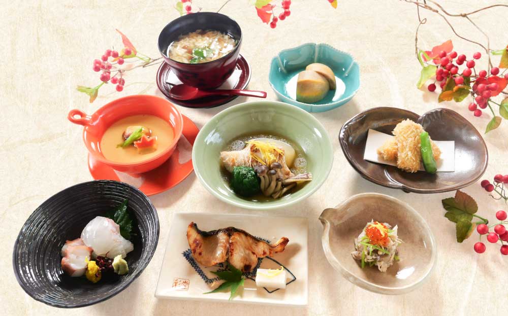 かき船霜月季節料理ディナー