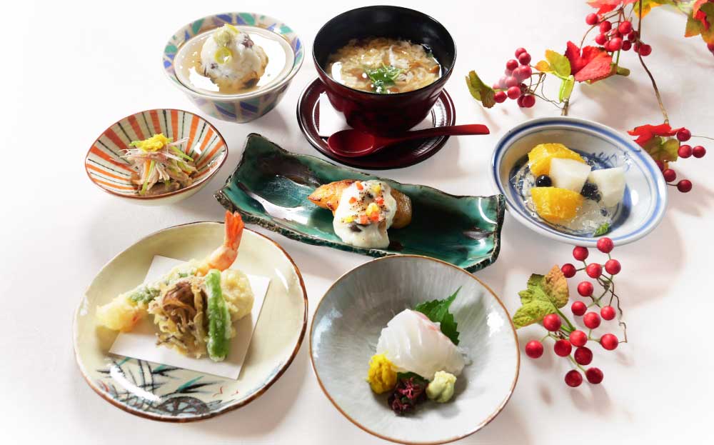 かき船霜月季節料理ランチ