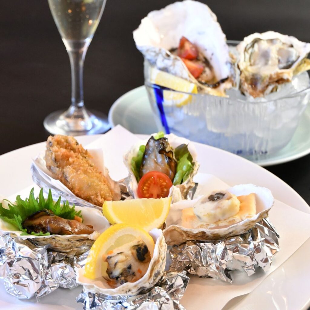 かなわのかき料理例