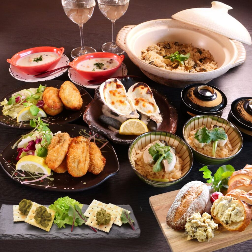 かなわのかき調理例