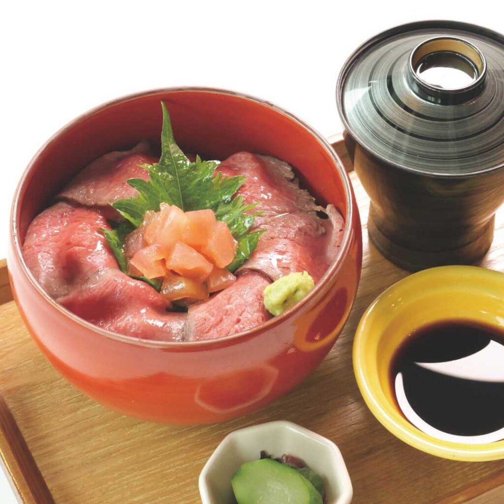 ローストビーフ丼