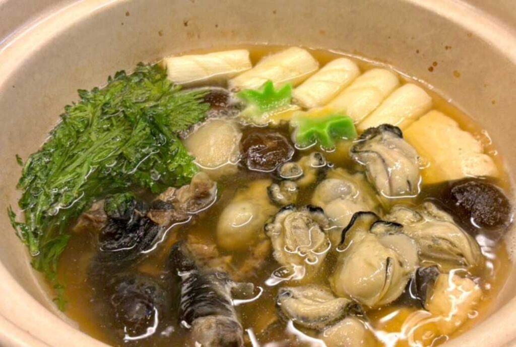 銀座かなわ かきとすっぽんコース