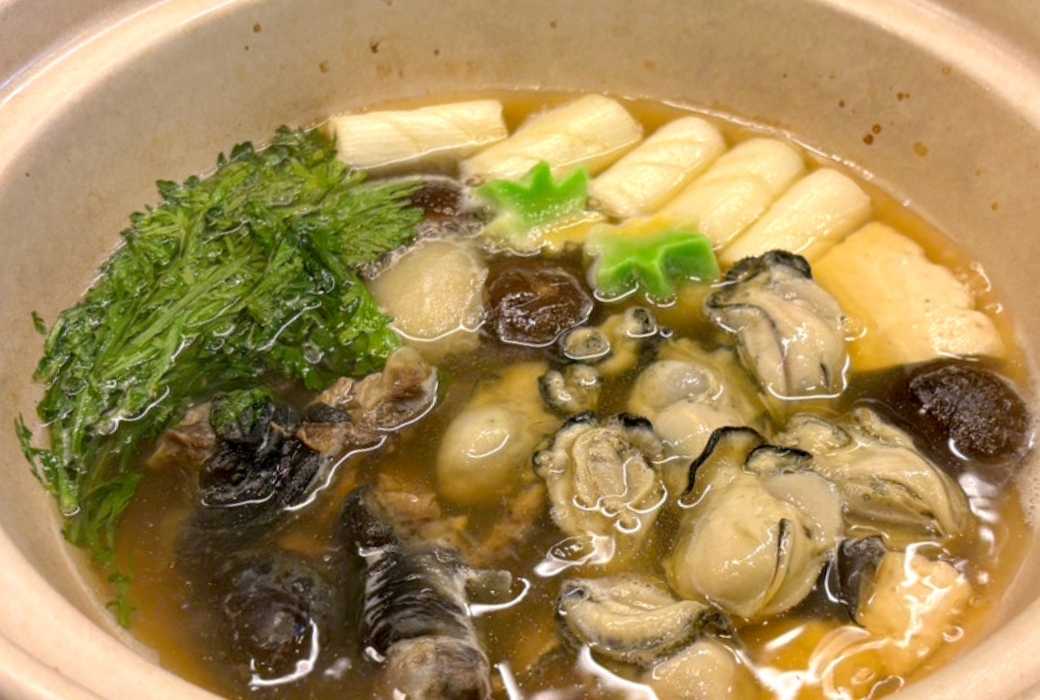 銀座かなわ かきとすっぽんコース