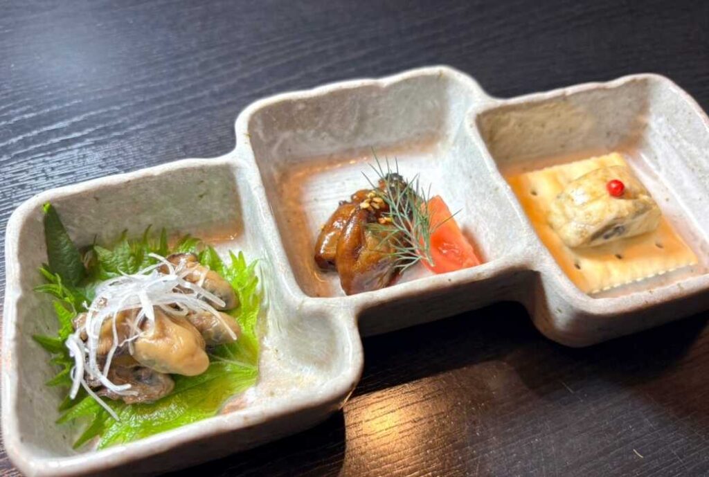 銀座かなわ かきとすっぽんコース