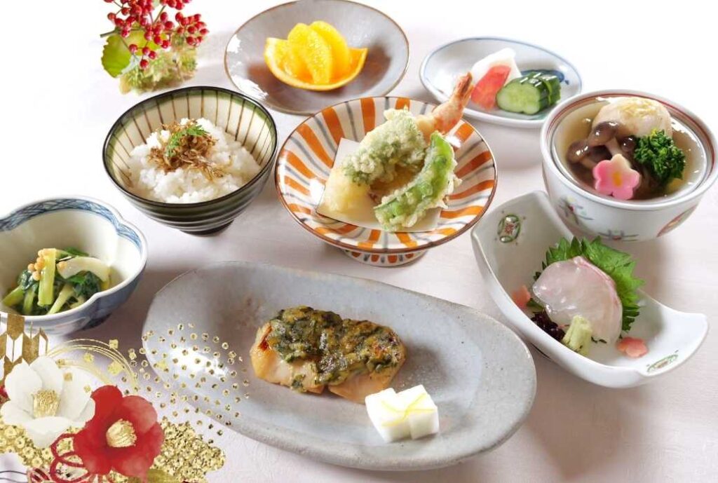 かき船如月季節料理ランチ