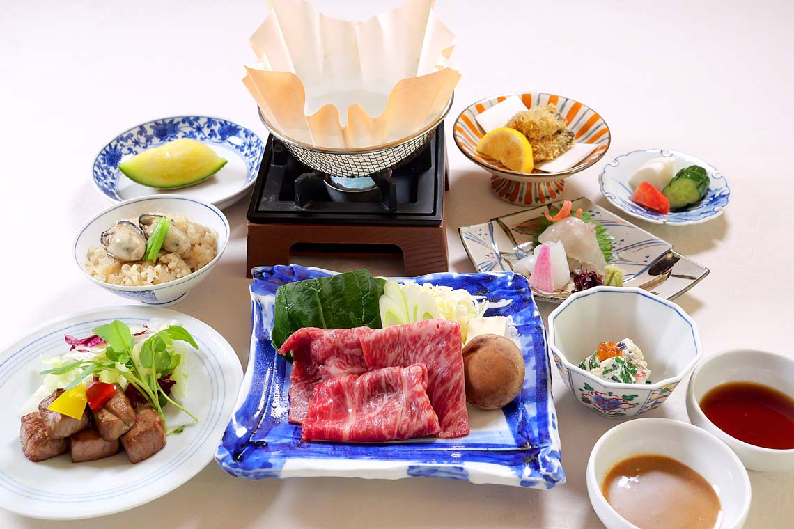 かき魚肉コース