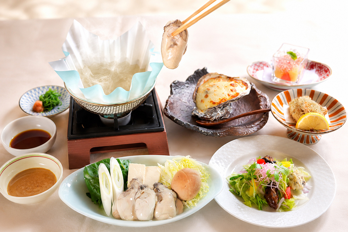 【ランチタイム限定】お昼のかきやわらぎコース