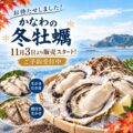 かなわの冬牡蠣予約 販売スタート